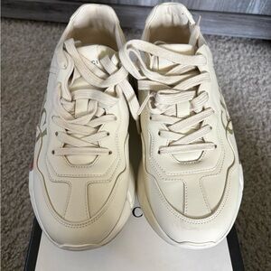 Gucci Cream Sneakers